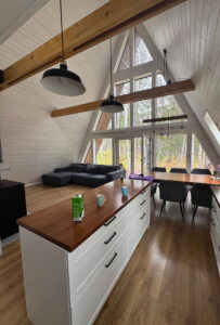 A-frame Душа